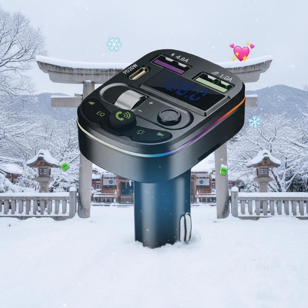 Car Accessories Qc - Car Bluetooth Player Transmitter MP3 Modulator