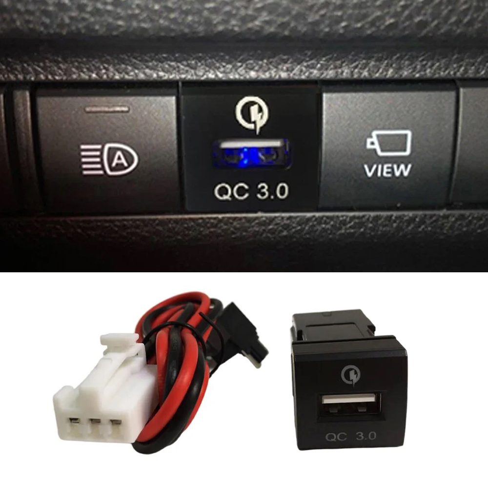 Car Accessories Qc - QC 3.0 USB Port Adapter Car
