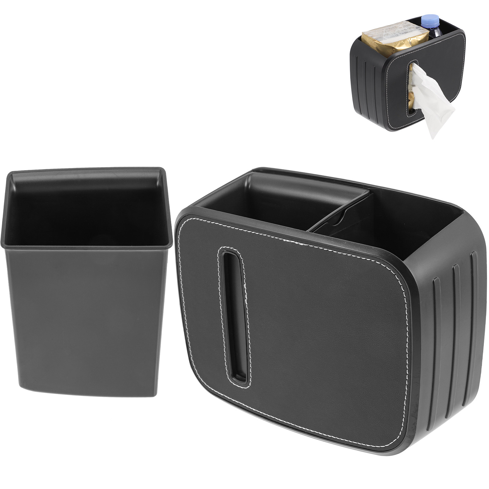 Premium Car Trash Can Organize - Car Trunk Organizer recension och pris