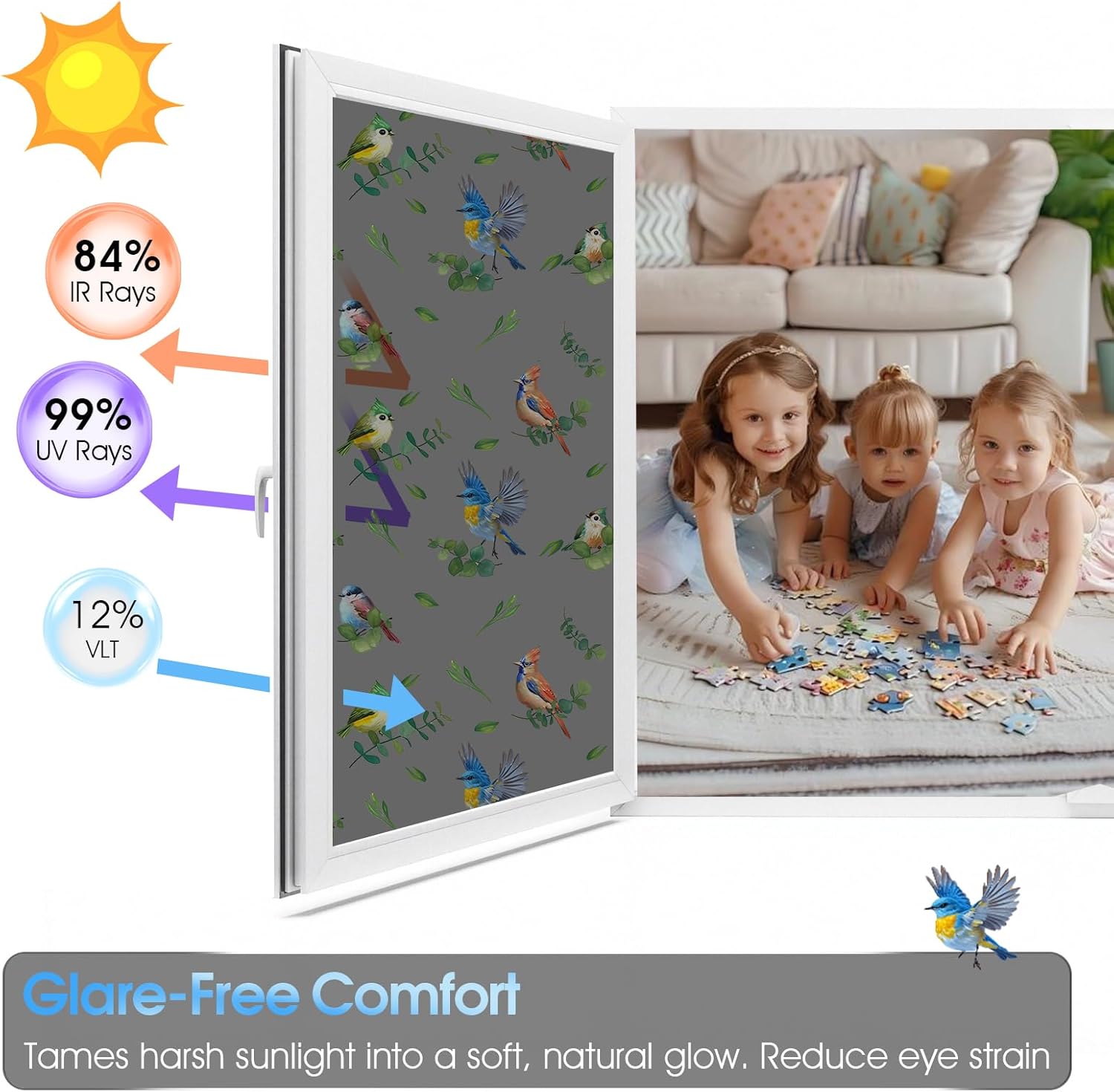 One Way Privacy Window Film fo - Tinted Window Film recension och pris