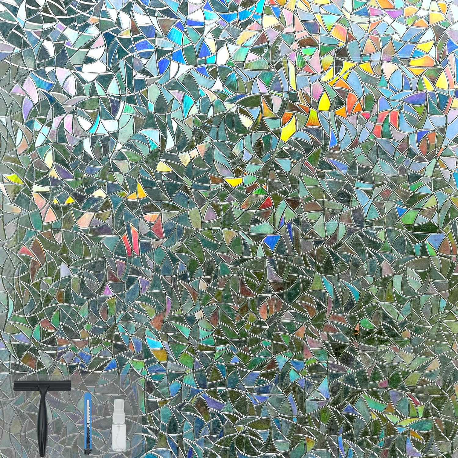 Rainbow Window Cling Privacy F - Tinted Window Film recension och pris