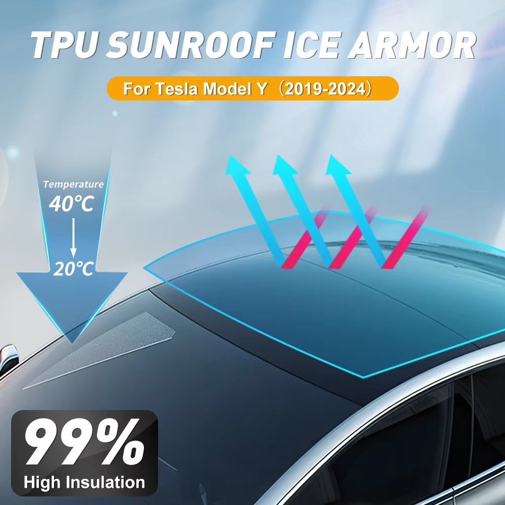 TPU PPF Car Sunroof Protection - Tinted Window Film recension och pris