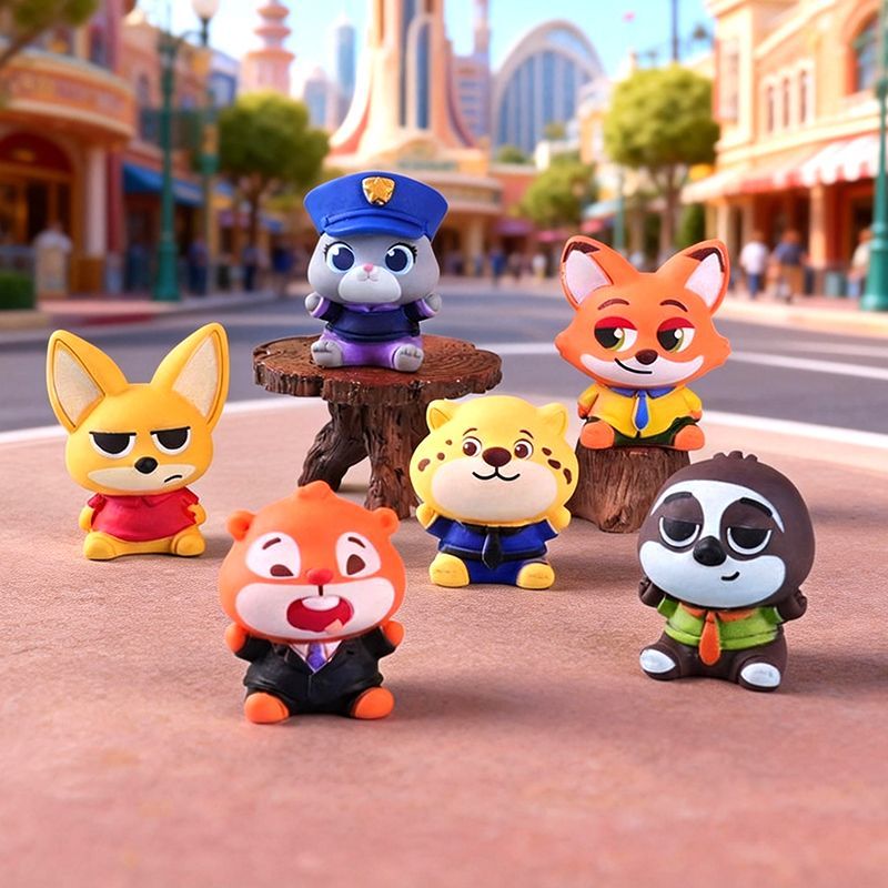 Zootopia resin small figurine  - Car Accessories Dashboard recension och pris