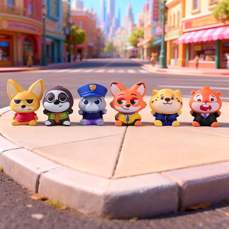 Zootopia resin small figurine  - Car Accessories Dashboard recension och pris