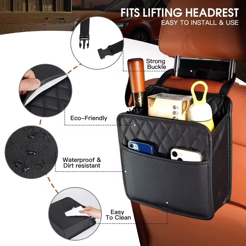 Car Seat Back Storage Bag, Mul - Car Trunk Organizer recension och pris