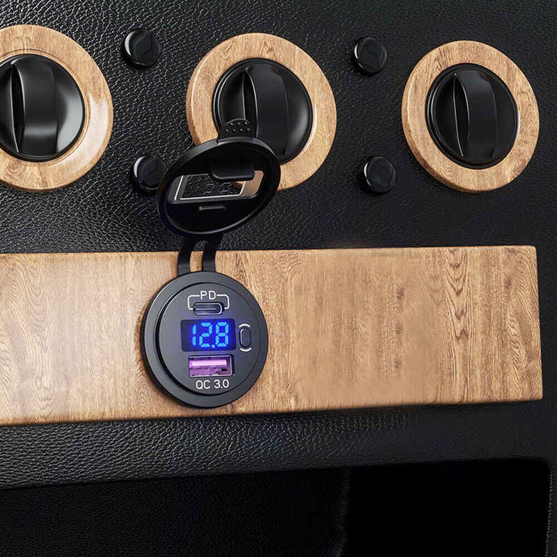Portable QC 3.0+ PD Dual USB F - Car Accessories Qc recension och pris
