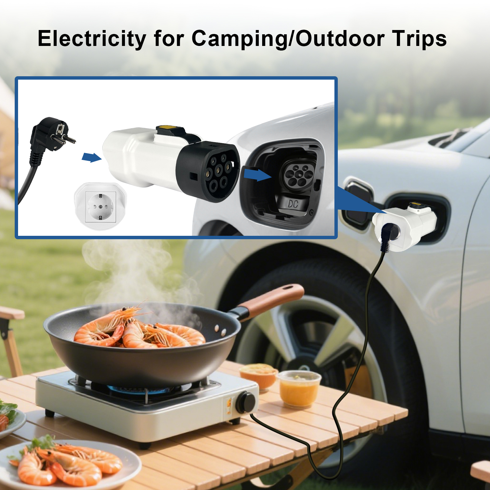 EVqiaoyi Type2 V2L Discharger  - Car Accessories Usa recension och pris