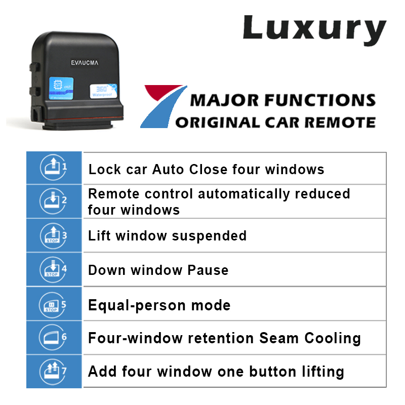 Multi-function Car Windows Clo - Car Accessories Nissan Xtrail recension och pris