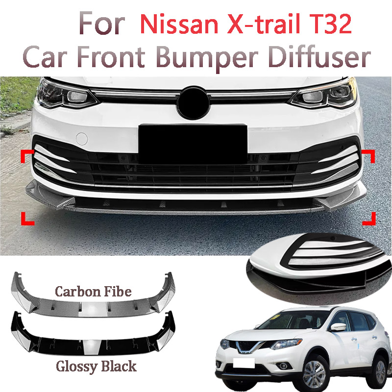 New Car Gloss Black Front Bump - Car Accessories Nissan Xtrail recension och pris