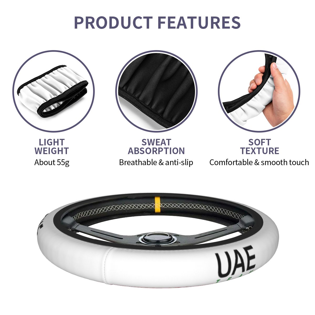 38cm Steering Wheel Covers UAE - Car Accessories Uae recension och pris