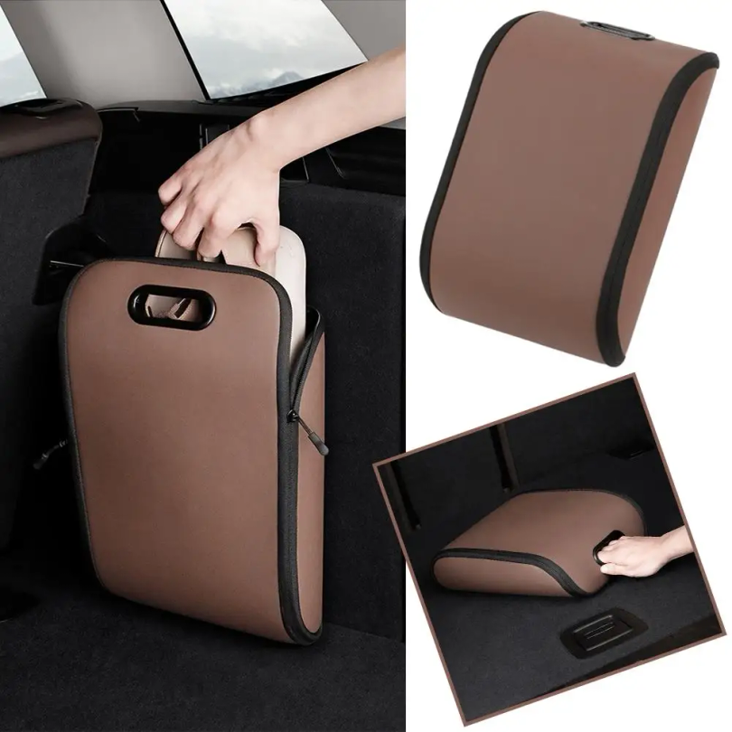 Car Shoe Storage Box PVC Leath - Car Trunk Organizer recension och pris