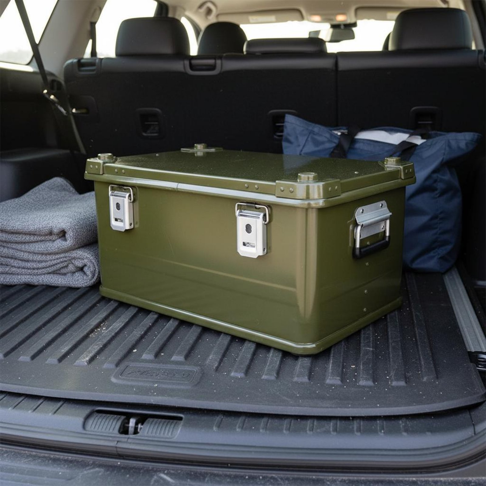 Aluminum Storage Box Large Cap - Car Trunk Organizer recension och pris