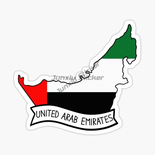 UAE Scenic Dubai Flag Map Land - Car Accessories Uae recension och pris
