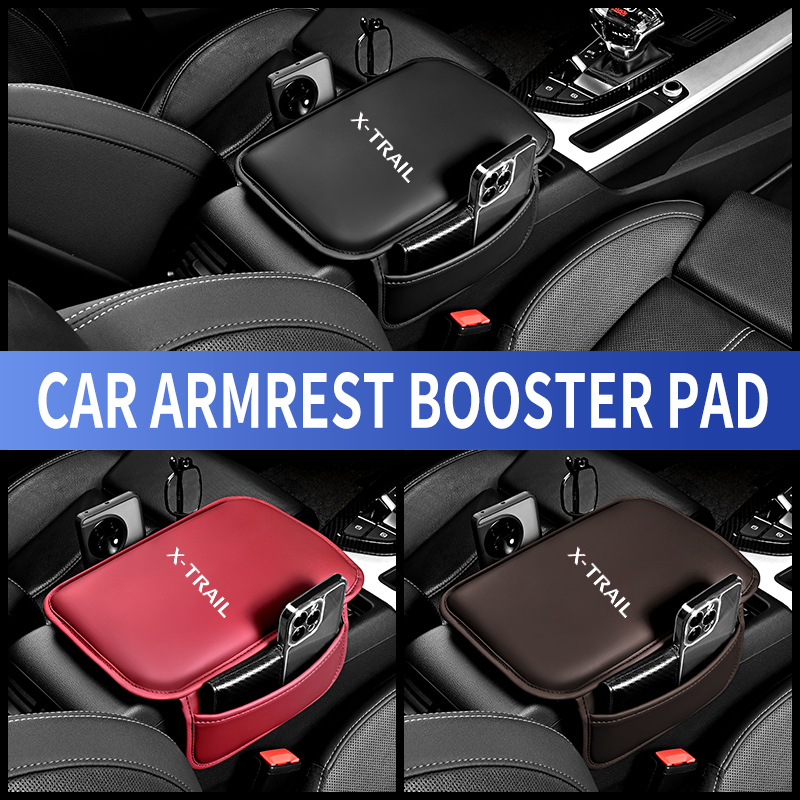 Leather Car Armrest Box Pad Ce - Car Accessories Nissan Xtrail recension och pris