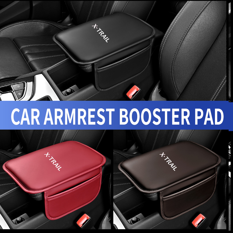 Leather Car Armrest Box Pad Ce - Car Accessories Nissan Xtrail recension och pris