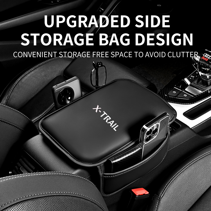 Leather Car Armrest Box Pad Ce - Car Accessories Nissan Xtrail recension och pris