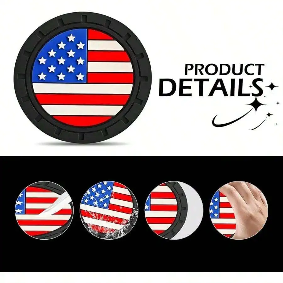 4PCS 2.75 Inch Silicone Car Cu - Car Accessories Usa recension och pris