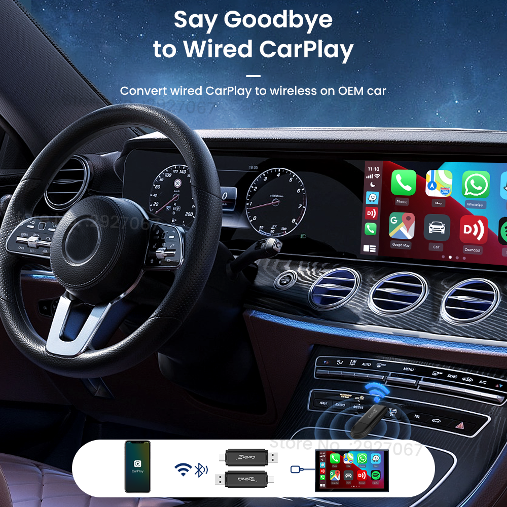 CarlinKit MINI 5.0 Pro Wireles - Car Accessories Usa recension och pris