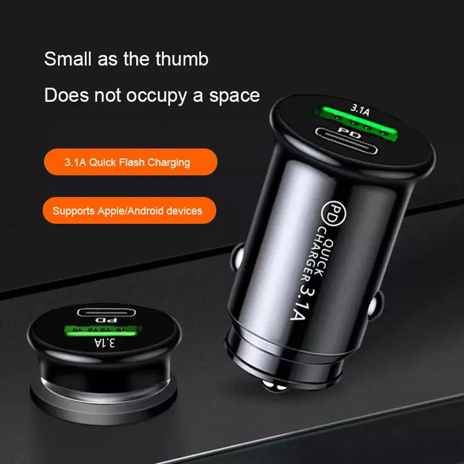 3.1A Fast Charging Car Charger - Car Accessories Qc recension och pris