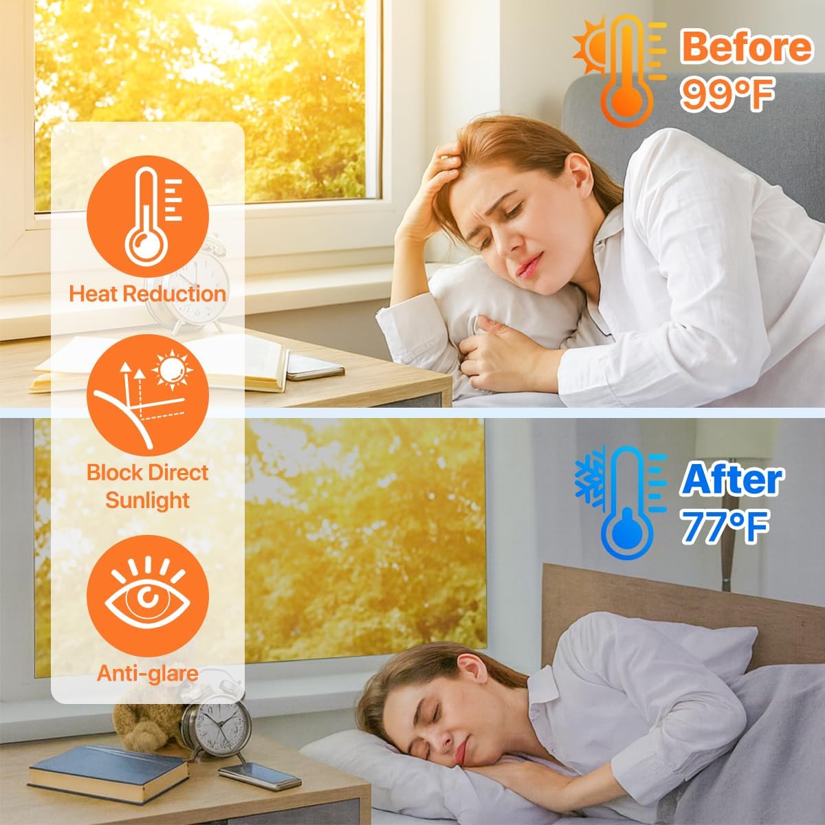 Privacy Window Film 17.7x78.7i - Tinted Window Film recension och pris