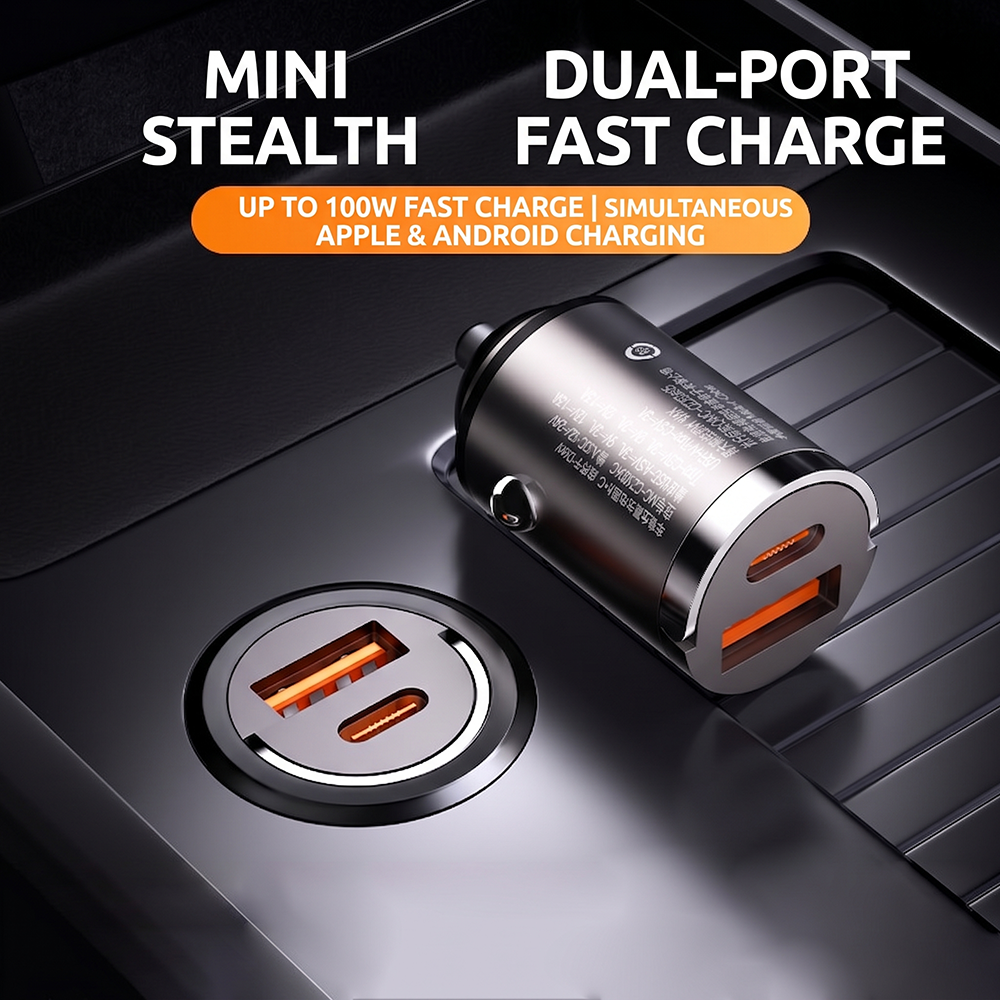 Stealth USB C Car Charger Dual - Car Accessories Usa recension och pris