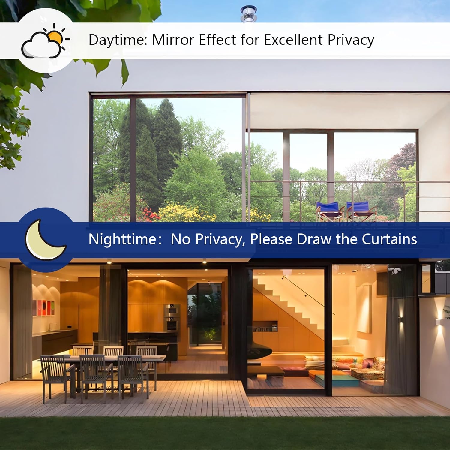 One Way Privacy Window Film, R - Tinted Window Film recension och pris