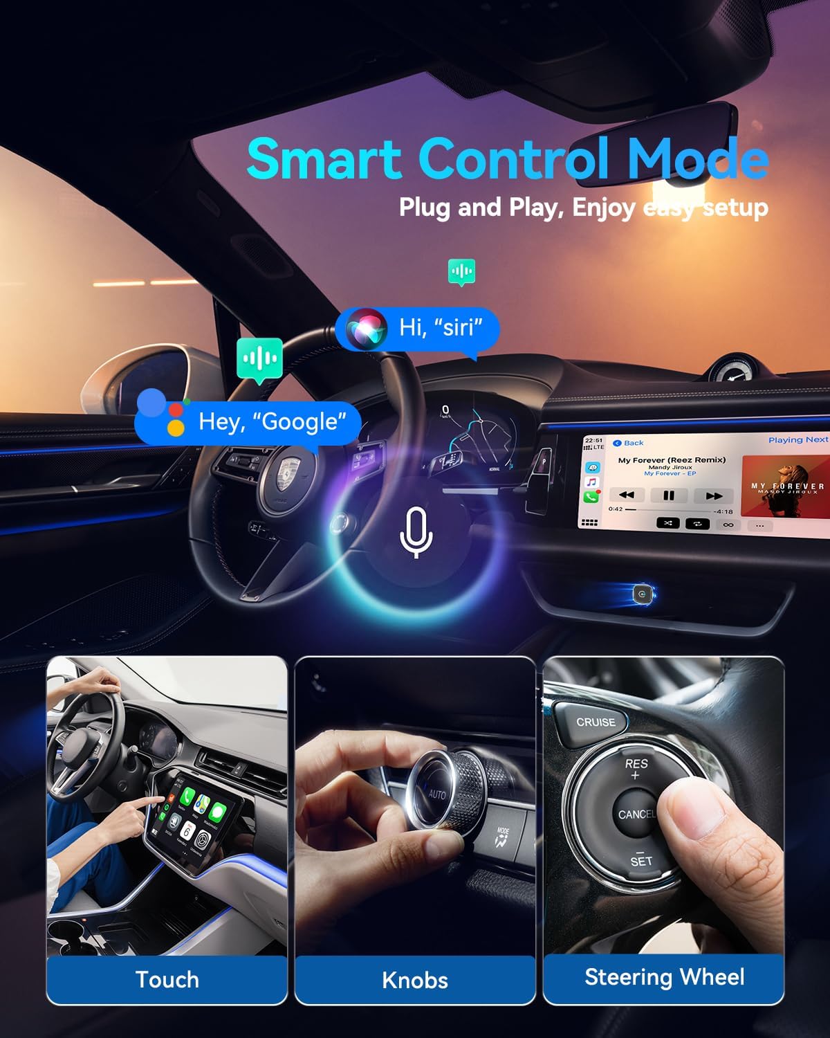 2026 Ultra Mini Wireless Carpl - Car Accessories Usa recension och pris