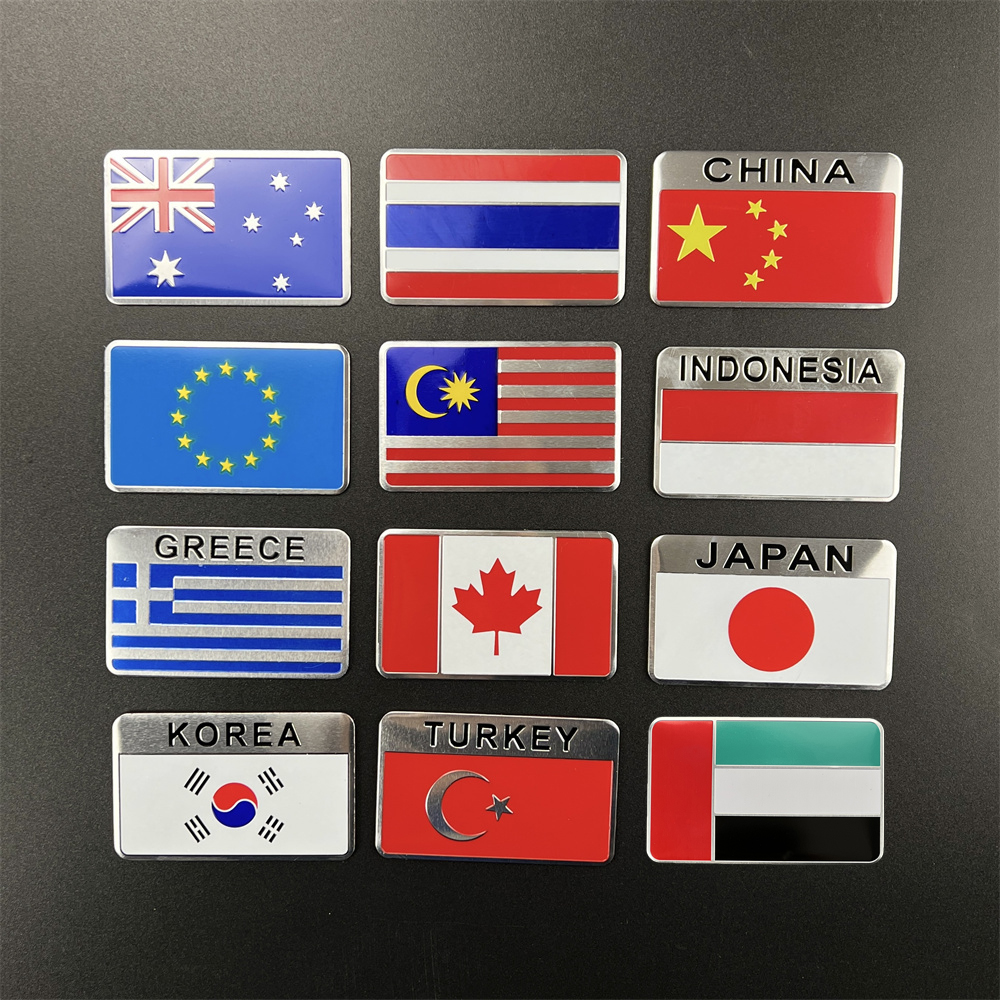Aluminum Sticker National Flag - Car Accessories Uae recension och pris