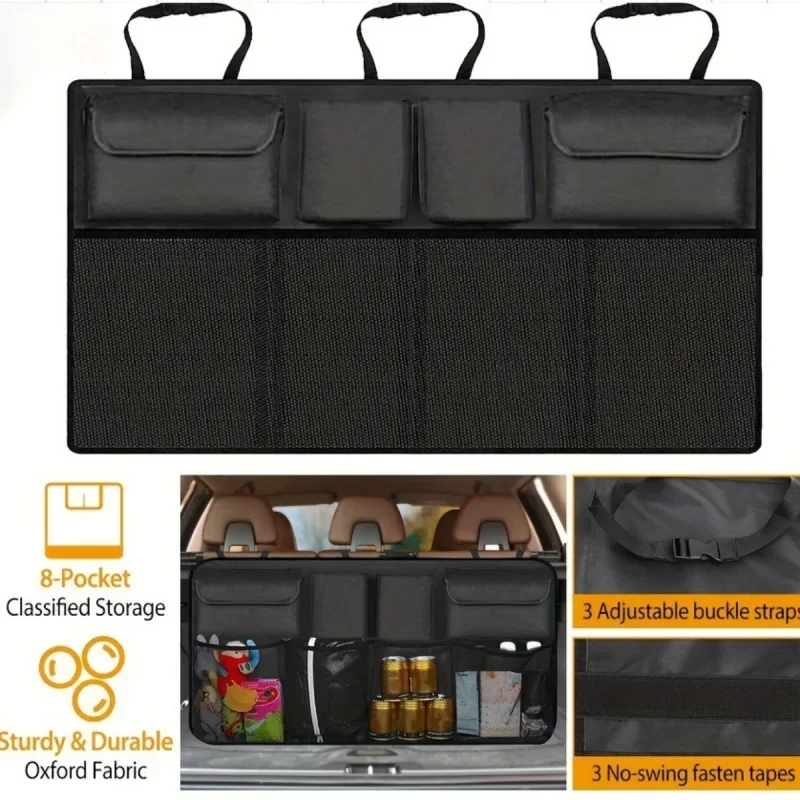 Car Rear Racks Storage Bag Net - Car Trunk Organizer recension och pris