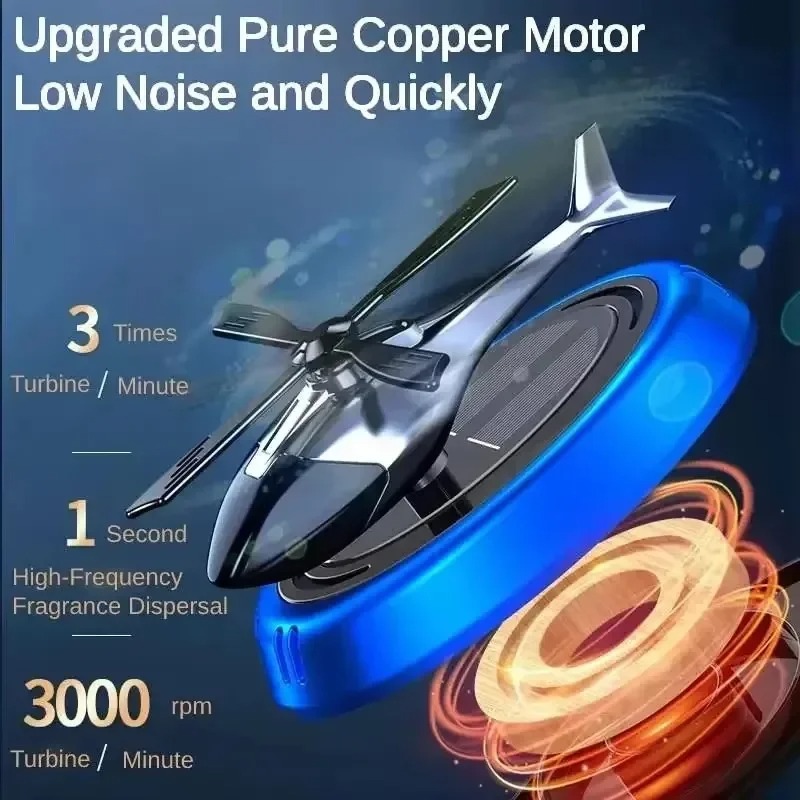 Solar Powered Helicopter Car A - Car Accessories Usa recension och pris
